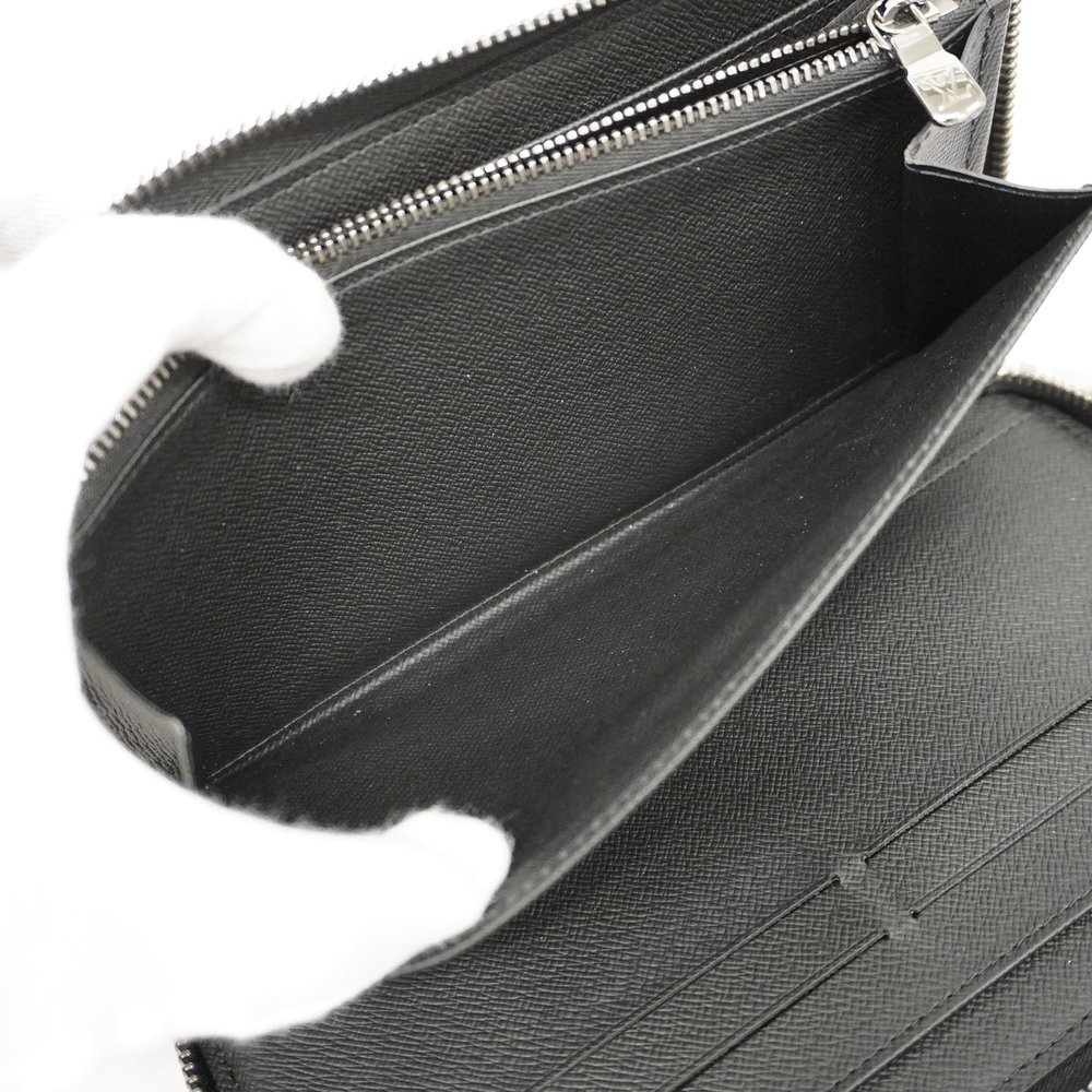Auth Louis Vuitton Monogram Eclipse Zippy Organizer NM M82081 Long Wallet - Picture 7 of 9